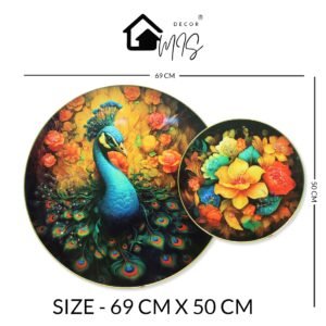 Regal Peacock & Blooming Garden - Image 3