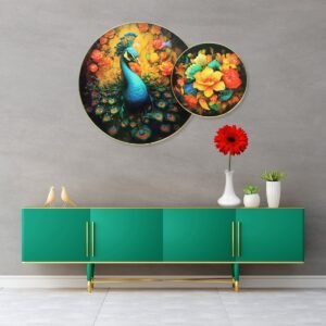 Regal Peacock & Blooming Garden - Image 4