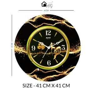 Royal Dear Garaden Resin Clock - Image 2