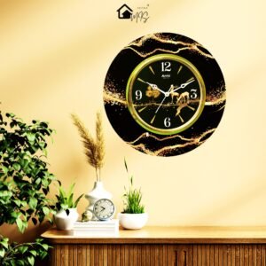 Royal Dear Garaden Resin Clock - Image 4