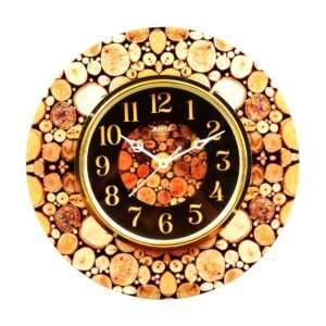 Rustic Timber Resin Clock - Image 7