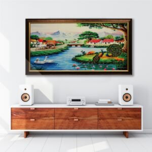 Traditional Indian Village Scene - Image 1